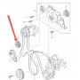 kit tension pulley Defender 90, 110, 130