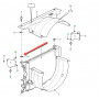 fixation quart de tour cache radiateur