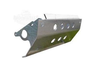 Steering guard with holes