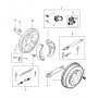 ressort rappel segments de frein Freelander 1