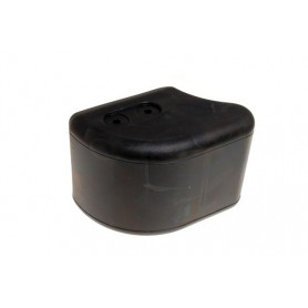 Bumper end cap - rubber left