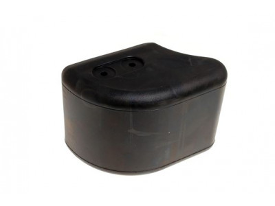 Bumper end cap - rubber left