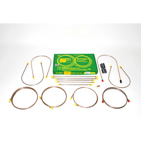 Ready made brake pipe set discovery 1 - 200tdi - rhd