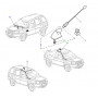 baton telescop rechange antenne Freelander 1