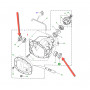 Joint spi arbre de roue arriere cote differentiel