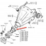 Bearing outer pinion tail