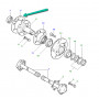 Gasket stub axle