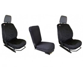 Defender waterproof seat covers to 2007 - black, set of 3.