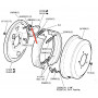 rondelle de cylindre de freins