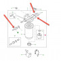 Adaptateur-conduites de carburant