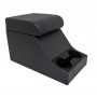 Cubby box noir avec coussin haut