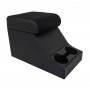 Cubby box noir avec coussin haut