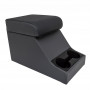 Cubby box noir avec coussin haut