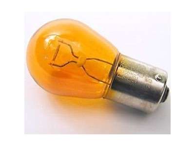 Orange bulb for flashing - 12 volts 21w - p38 from 2000