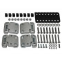 Front door hinge kit