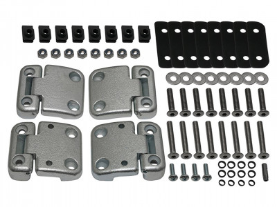 Front door hinge kit