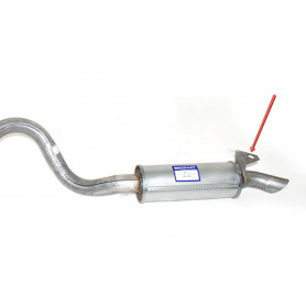 Exit exhaust muffler 90 d and v8