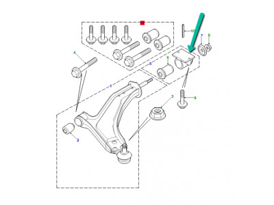 boitier de convertisseur avec bague Freelander 1