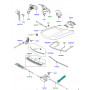 Cable de capot centre pour Range Roger L322