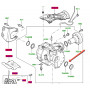 Joint Spi de boite de transfert Freelander 2 et Evoque