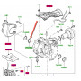 Joint Spi de boite de transfert Freelander 2 et Evoque