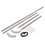 Kit Baguettes de fixation de vitre arriere