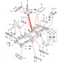 Bulkhead bracket support lh up to 2006 nrc9696_copie