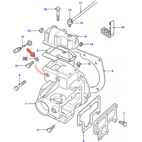 Joint vidange moteur Defender Discovery 1