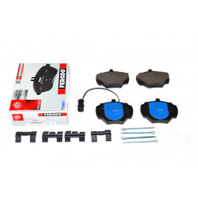 Rear brake pads + sensor - mintex - disco1