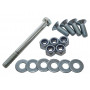 Kit de fixation pour ski aluminium