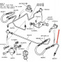 Canalisation de frein 88 et 109 avant  apres 1980 simple circuit