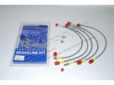 Stainless brake hose kit + 40