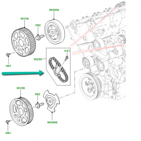 kit chaine distribution superieur Discovery 3, Range Sport