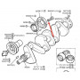 Half bearing crankshaft rear seal 2.25 gasoline and diesel