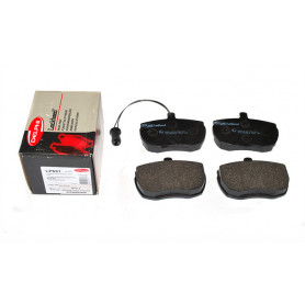 Front pads set for disc solid range rover up to 1989