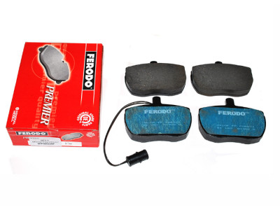 Front pads set for disc solid range rover up to 1989