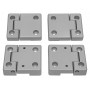 Aluminium replacement door hinge kit