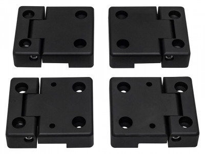 defender front doorhinges anodised