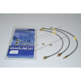 Stainless brake hose kit + 40