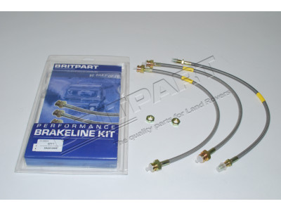 Stainless brake hose kit + 40