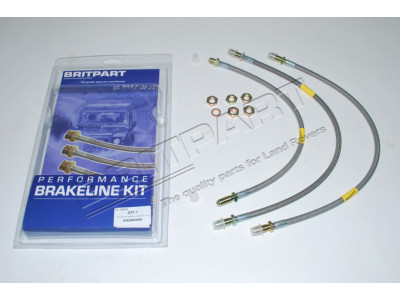 Stainless brake hose kit + 40