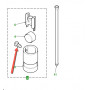 Vis de reglage de poussoir hydraulique