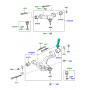 bush-front suspension arm Discovery 3, Range Sport