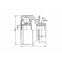 Cv joint from 1970 to 1988 shaft front