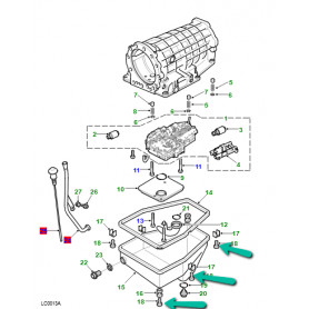 vis fixation carter boite de vitesse automatique