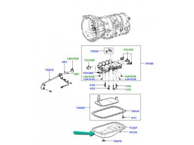 carter huile de boite de vitesses Range L322