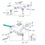 bras de suspension avant inferieur droit Discovery 3