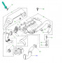 boulon ensemble couvercle-alimentation en air