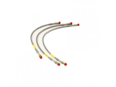 Stainless brake hose kit + 40