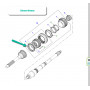 Bague de synchro R380 3eme/4eme/5eme/Marche arriere